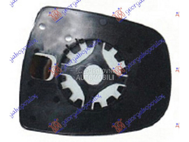 STAKLO RETROVIZORA SA... za Nissan Primastar od 2002. do 2006. god.