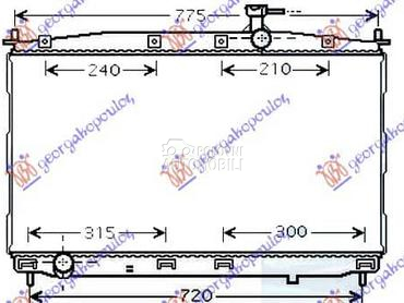 HLADNJAK MOTORA 2.7... za Hyundai Santa Fe od 2005. do 2009. god.