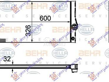 HLADNJAK MOTORA 3.0 535i... za BMW Serija 7 od 2012. do 2015. god.