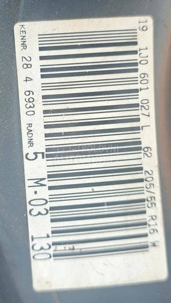 Čelične felne  16" 