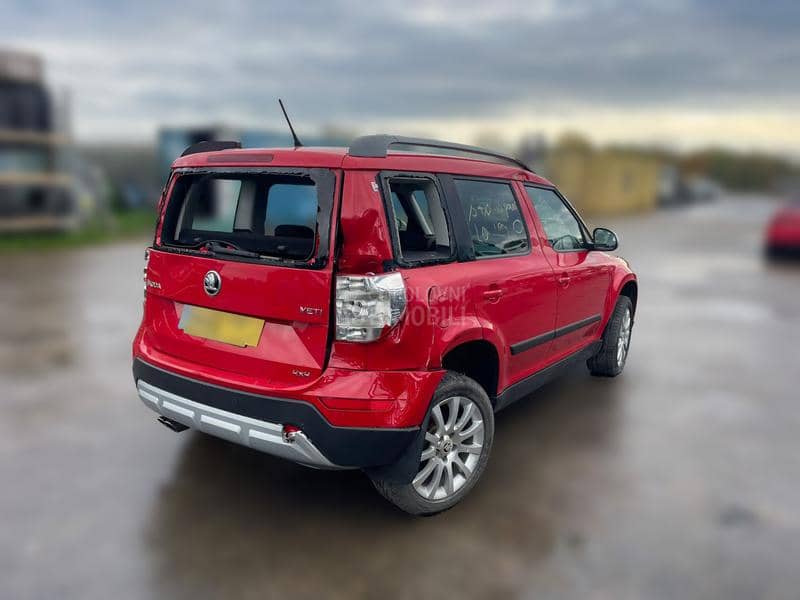 Škoda Yeti 2.0 CUUB 2015. god. -  kompletan auto u delovima