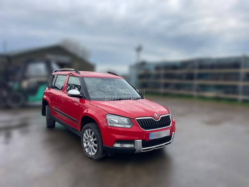 Škoda Yeti 2.0 CUUB 2015. god. -  kompletan auto u delovima