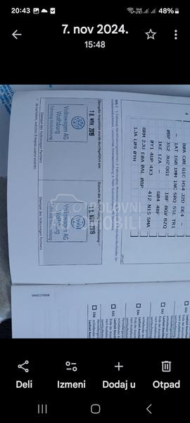 Volkswagen Touran 2.0 tdi