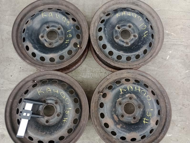 Čelične felne kango 15" 5 x 108