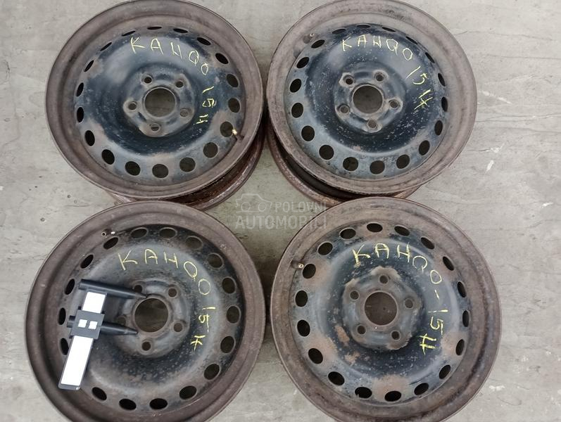 Čelične felne kango 15" 5 x 108