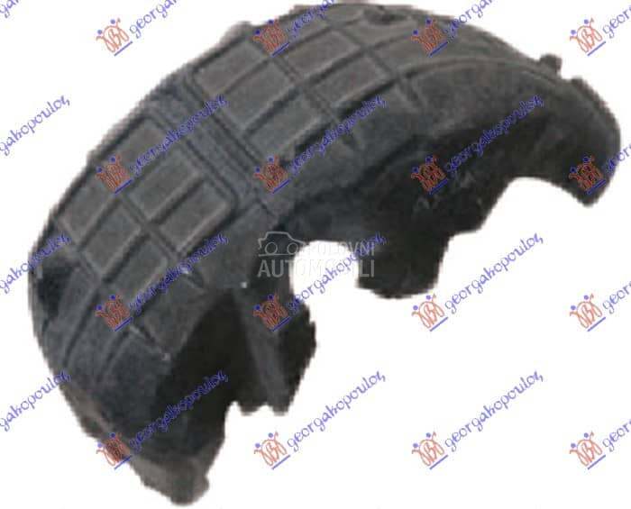 ZADNJE POTKRILO PLASTICNO Levo