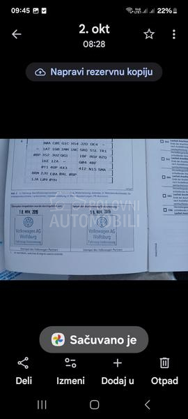 Volkswagen Touran 2.0 tdi