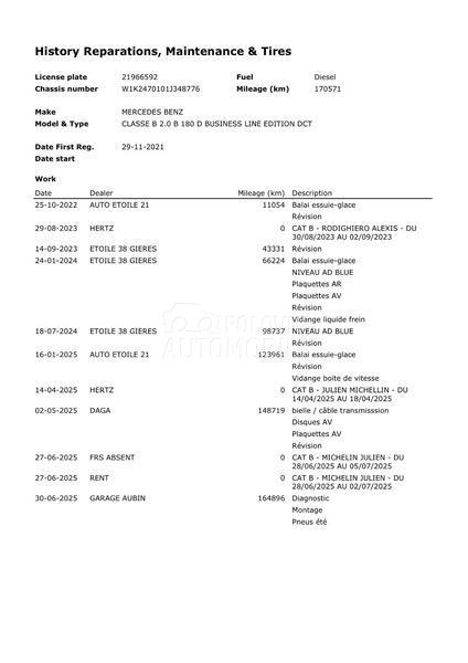 Mercedes Benz B 180 D/NAV/LED/AUT/KAM