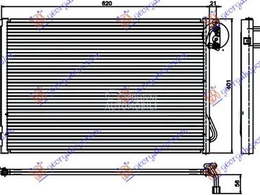 HLADNJAK KLIME za BMW Serija 3 od 2008. do 2012. god.