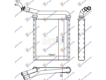 GREJAC KABINE za Toyota Prius od 2012. do 2016. god.