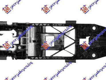 KVAKA PREDNJIH VRATA... za Škoda Superb od 2015. do 2019. god.