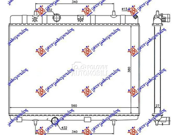 HLADNJAK MOTORA... za Citroen C3 za 2021. god.
