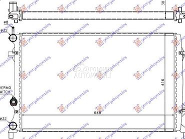 HLADNJAK MOTORA... za Volkswagen Jetta od 2014. do 2018. god.