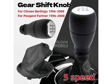 Komplet ručica menjača 5 brzin za Peugeot Partner