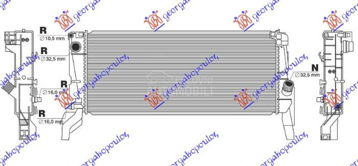 HLADNJAK MOTORA 2.0 BENZIN...
