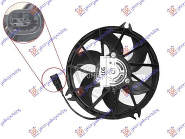 VENTILATOR KOMPLET... za Fiat Ulysse od 2002. do 2011. god.