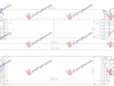 HLADNJAK INTERKULERA 2.0... za MINI Countryman od 2016. do 2021. god.