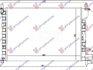 HLADNJAK MOTORA... za Ford Fiesta od 1999. do 2002. god.
