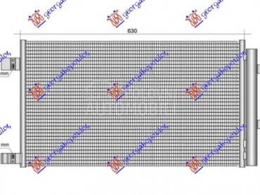 HLADNJAK KLIME 1.5 DCI DIZEL za Renault Espace od 2015. do 2023. god.