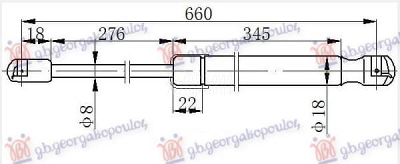 AMORTIZER GEPEK VRATA...