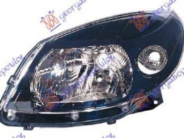 FAR ELEKTRICNI CRNI Levo za Dacia Sandero od 2008. do 2012. god.