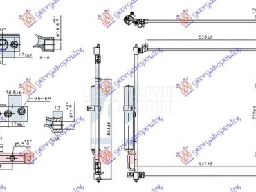 HLADNJAK KLIME 3.0 D DIZEL za Land Rover Range Rover Sport od 2018. do 2022. god.