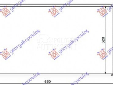 HLADNJAK KLIME BENZIN/DIZEL za MINI Countryman od 2011. do 2016. god.