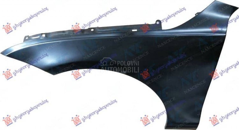 KRILO ALUMINIJUM Levo