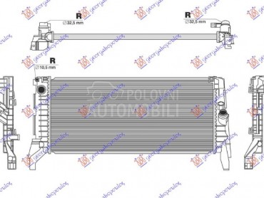 HLADNJAK MOTORA za MINI Cooper od 2015. do 2021. god.