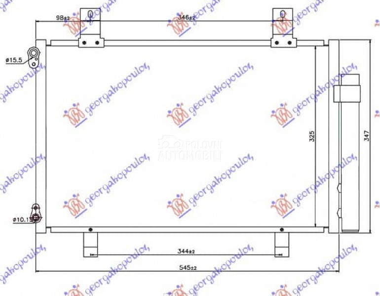 HLADNJAK KLIME BENZIN/DIZEL