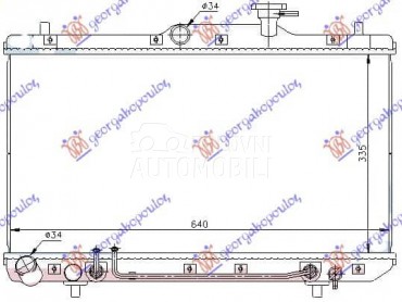 HLADNJAK MOTORA... za Hyundai Accent od 2003. do 2005. god.