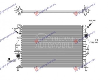 HLADNJAK MOTORA... za Citroen Jumpy za 2016. god.