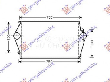 HLADNJAK INTERKULERA... za Volvo S60 od 2000. do 2010. god.