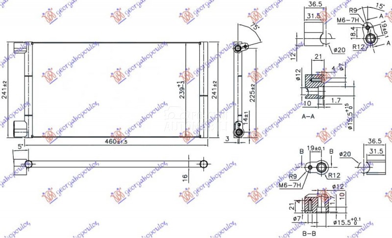 HLADNJAK KLIME 1.1i8V