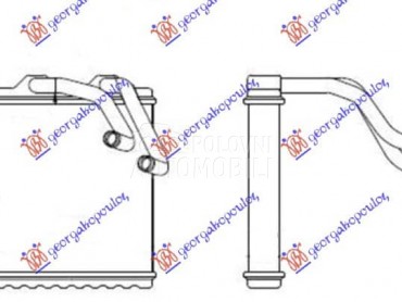 GREJAC KABINE za Mitsubishi Lancer od 1995. do 1997. god.