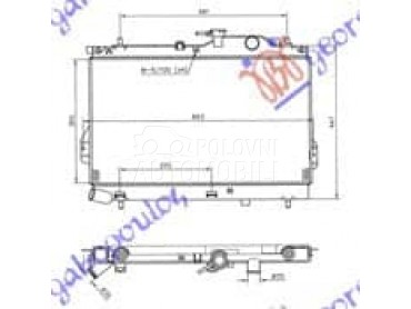 HLADNJAK MOTORA 1.5 CRDi... za Hyundai Matrix od 2008. do 2010. god.