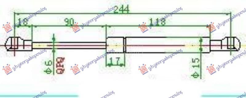 AMORTIZER HAUBE -05 400 njutna