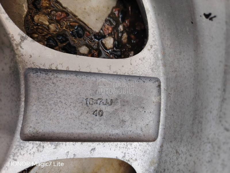 Aluminijumske felne menjam 16" 5 x 114.3