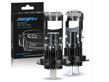 H7 Led sijalice sa sočivom/projektorom 1 na 1  