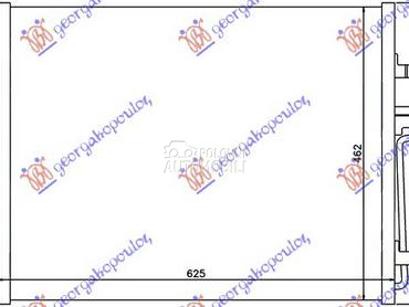 HLADNJAK KLIME BENZIN/DIZEL za Volvo V70 za 2013. god.