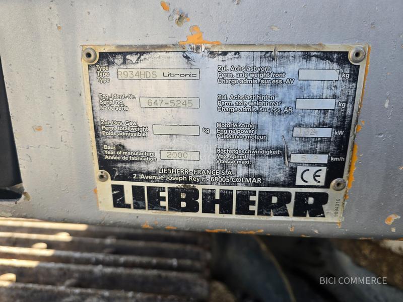 Liebherr R934HDS