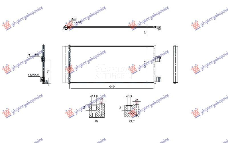 HLADNJAK KLIME BENZIN/DIZEL