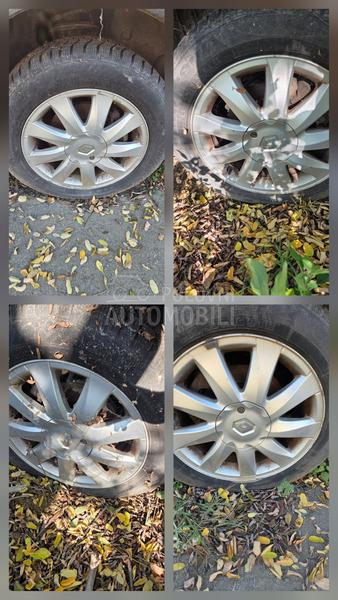 Aluminijumske felne renault sa gumama 16" 5 x 108