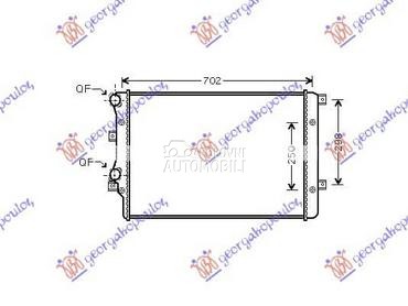 HLADNJAK MOTORA 1.4 TSi... za Volkswagen Passat B7 od 2011. do 2015. god.