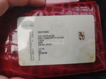 Zastava 101 skala 55