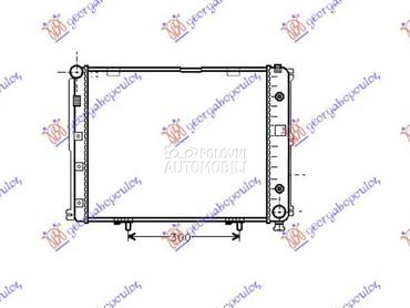HLADNJAK MOTORA ZA SVE... za Mercedes Benz E Klasa od 1993. do 1995. god.