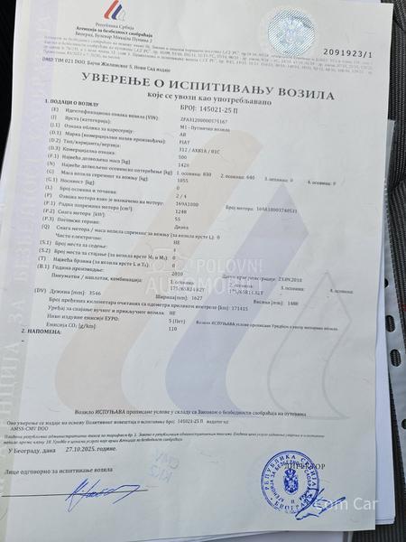 Fiat 500 1.3mjtd/ o r g.k m