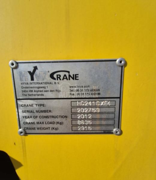 Kran HYVA 2012 god
