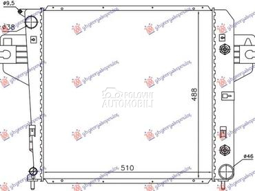 HLADNJAK MOTORA 3.7 V6... za Jeep Cherokee od 2002. do 2008. god.