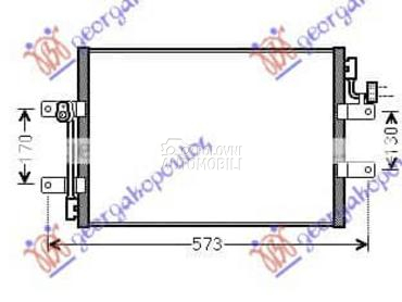 HLADNJAK KLIME 1.3 JTD... za Fiat Palio od 1999. do 2004. god.